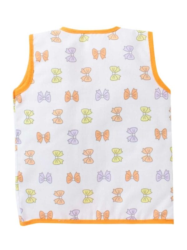 Babywish Baby Girl Cotton Frock Newborn Girl Knee Length Sleeveless Dress Printed - Image 6