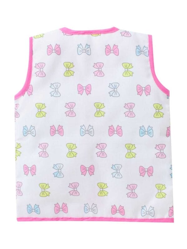 Babywish Baby Girl Cotton Frock Newborn Girl Knee Length Sleeveless Dress Printed - Image 9
