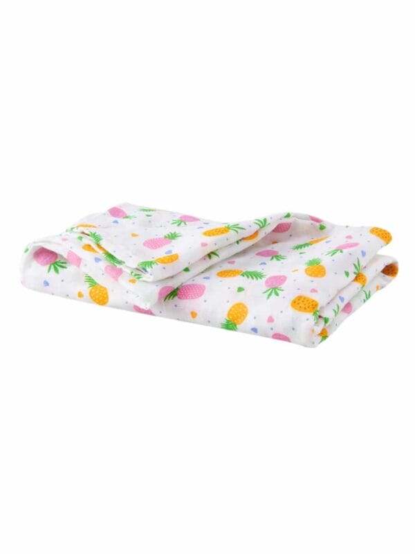 Muslin Swaddle Blankets 100% Organic for newborn Baby Multipurpose Infant Swaddle 112x112cm - Image 2