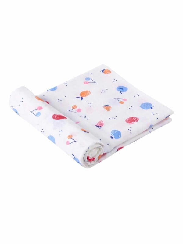 Muslin Swaddle Blankets 100% Organic for newborn Baby Multipurpose Infant Swaddle 112x112cm