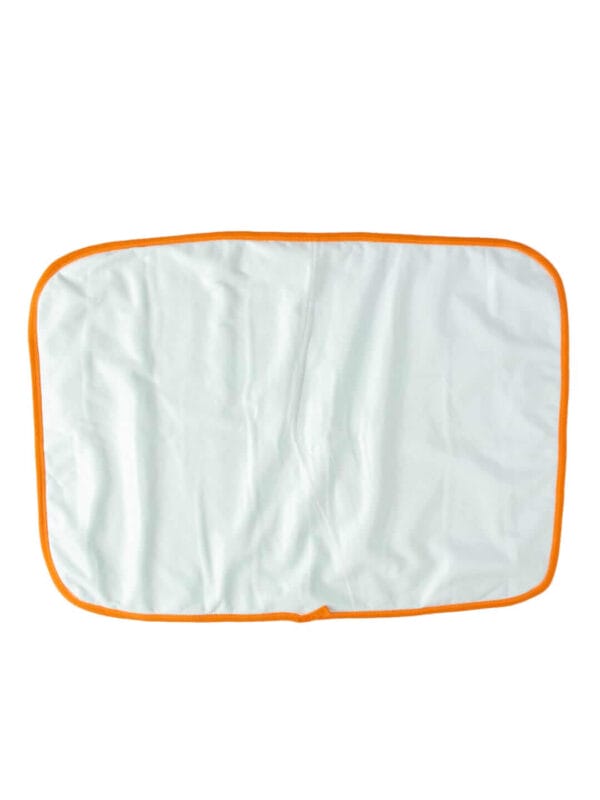 Baby Waterproof Bed Mattress Protector Orange Drysheet for Baby Soft Breathable Waterproof Bed Sheet Protector - Image 5