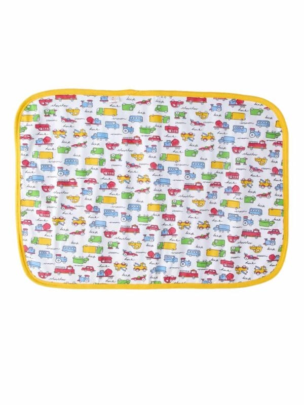 Baby Waterproof Bed Mattress Protector Yellow Drysheet for Baby Soft Breathable Waterproof Bed Sheet Protector - Image 4
