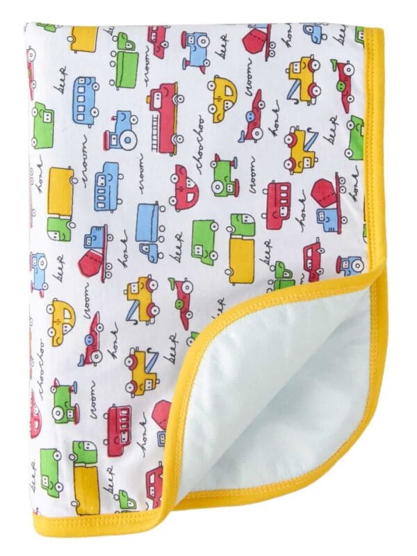 Baby Waterproof Bed Mattress Protector Yellow Drysheet for Baby Soft Breathable Waterproof Bed Sheet Protector - Image 6