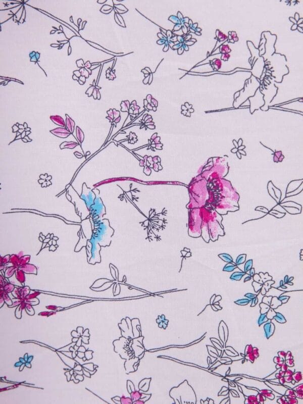 Nursing covers for Mother Breathable feeding cover for Breastfeeding 360° Coverage Protection Cover - Purple Water Lily - Image 4