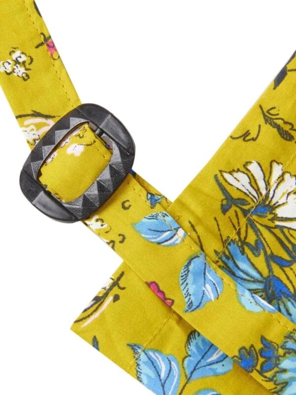 Nursing covers for Mother Breathable feeding cover for Breastfeeding 360° Coverage Protection Cover - Yellow Water Lily - Image 6