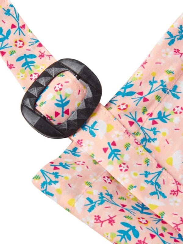 Nursing covers for Mother Breathable feeding cover for Breastfeeding 360° Coverage Protection Cover - Pink Flower Island - Image 4