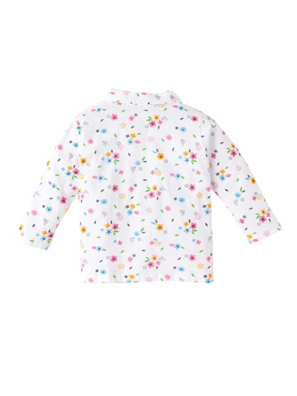 Kids Sleepsuit for Baby Boy’s and Girl’s Topwear and Pajamas Set Long Sleeve Sleepwear Baby Clothing Sets - Flower Hill - Image 3