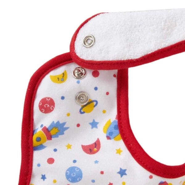Bibs for Baby, 3-Layers Waterproof Baby Bib Food Catcher with Pocket Bibs - Image 5