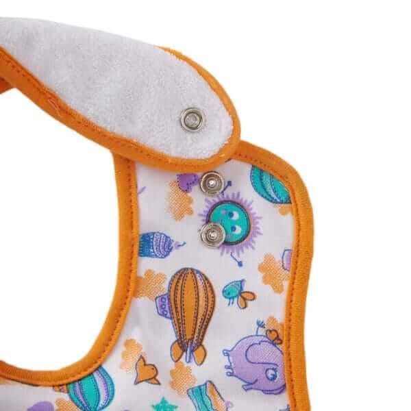 Bibs for Baby, 3-Layers Waterproof Baby Bib Food Catcher with Pocket Bibs - Image 6