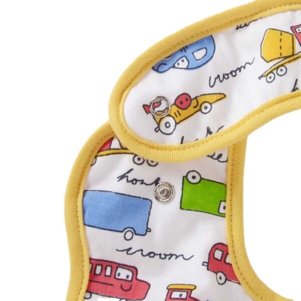 Bibs for Baby, 3-Layers Waterproof Baby Bib Food Catcher with Pocket Bibs - Image 5