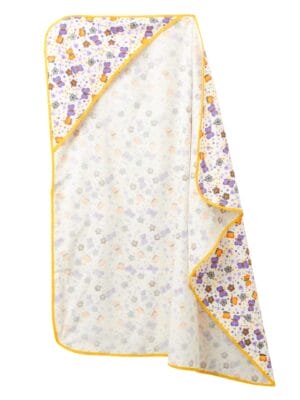 Baby Flannel hooded towels for new born Butterfly Printed Bath Towel for Boys and Girls Infants kids towel