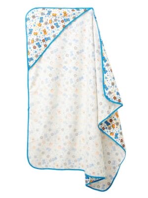 Baby Flannel hooded towels for new born Butterfly Printed Bath Towel for Boys and Girls Infants kids towel