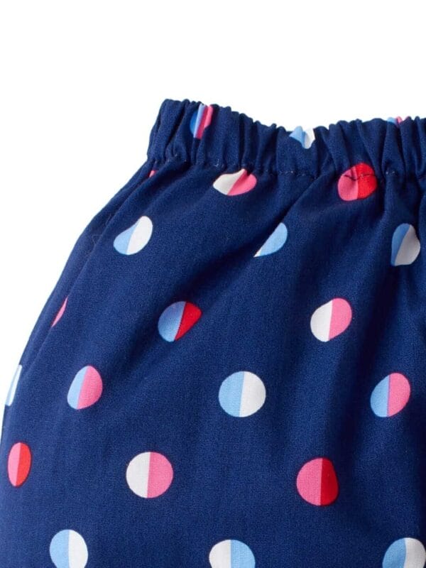 Kids Sleepsuit for Baby Boy’s and Girl’s Topwear and Pajamas Set Long Sleeve Sleepwear Baby Clothing Sets - Blue Polka Dot Print - Image 6