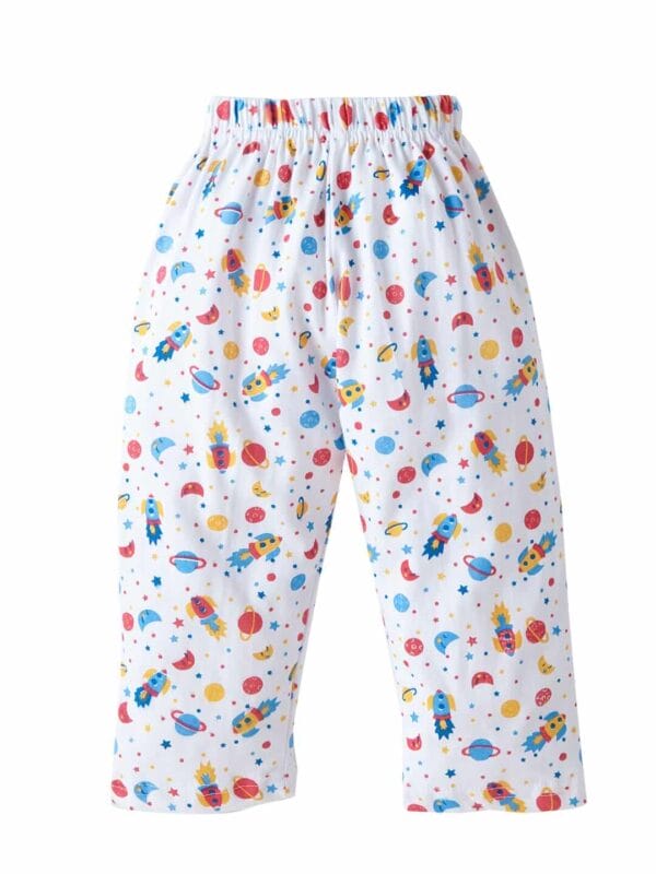 Kids Sleepsuit for Baby Boy’s and Girl’s Topwear and Pajamas Set Long Sleeve Sleepwear Baby Clothing Sets - Space & Star Theme - Image 4