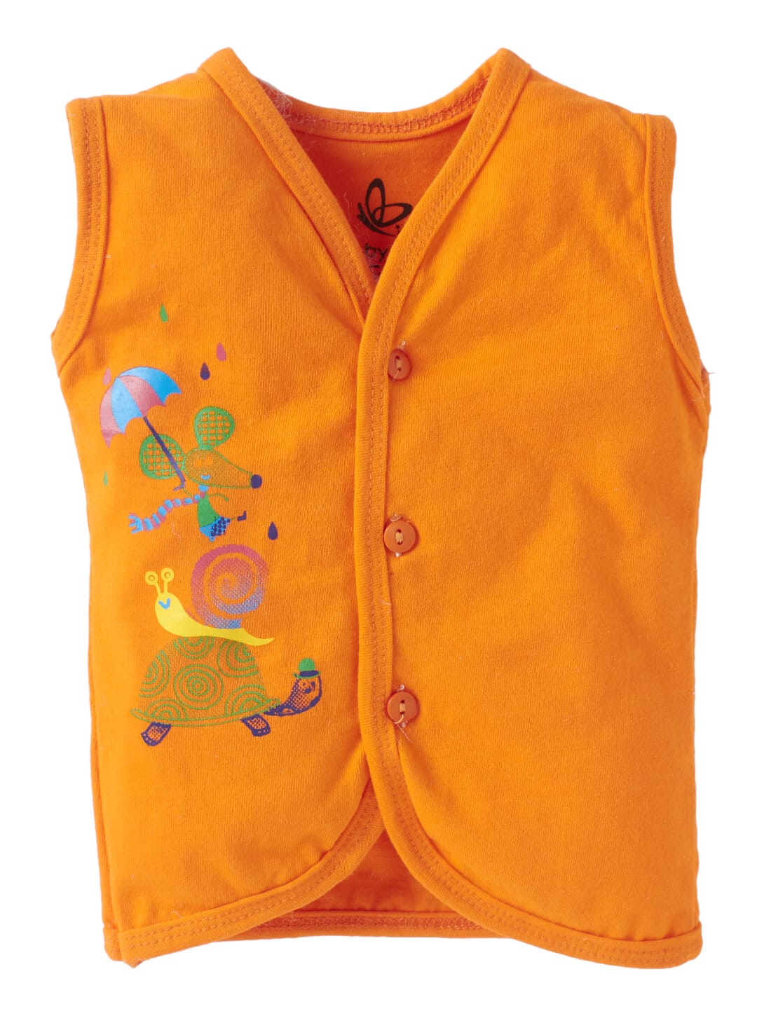 Newborn Baby Jhabla Soft Cotton Sleeveless Vest | Babywish