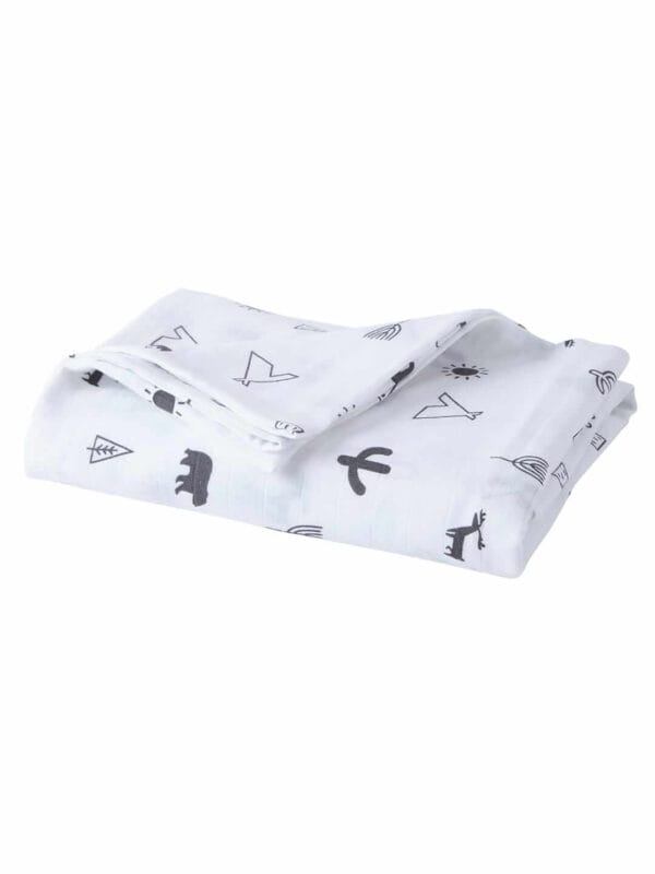 Muslin Swaddle Blankets 100% Organic for newborn Baby Multipurpose Infant Swaddle 112x112cm - Image 3