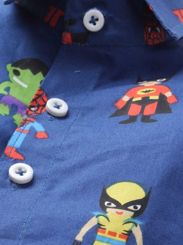 Kids Full Sleeve Shirt for Boy’s and Girl’s Super Hero Printed Theme Toddler Shirt Summer and Winter Top wear Kids Clothes - Image 2