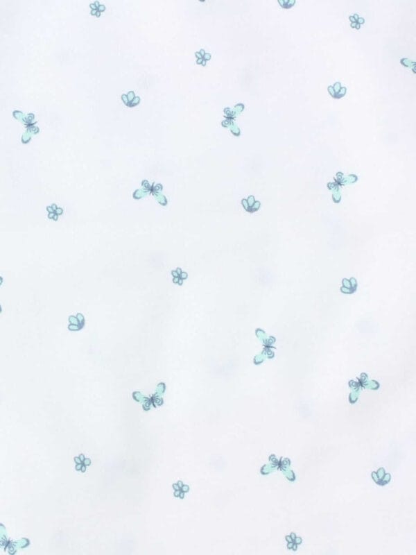 Nursing covers for Mother Breathable feeding cover for Breastfeeding 360° Coverage Protection Cover - Blue Floral Theme - Image 5