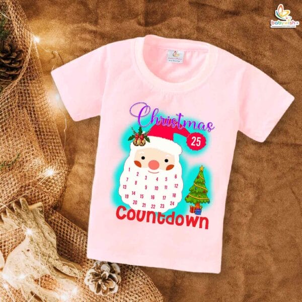 Babywish Christmas T-shirt My First Christmas T-shirt Christmas Day Countdown - Image 3