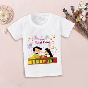 Babywish Baby Diwali T-shirt My First Diwali Happy Bhai Dooj