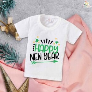 Babywish New Year T-shirt My First New Year T-shirt Happy New Year Aero Printed