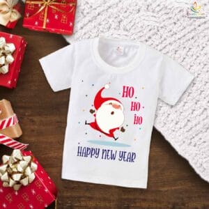 Babywish New Year T-shirt My First New Year T-shirt Santa On Happy New Year