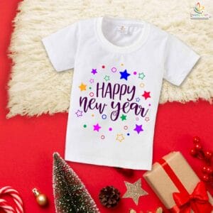 Babywish New Year T-shirt My First New Year T-shirt Happy New Year Star Group
