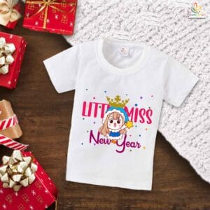 Babywish New Year T-shirt My First New Year T-shirt Little Miss New Year