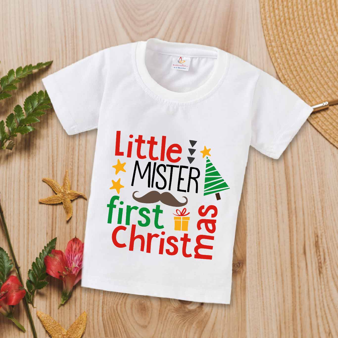 Babywish Christmas T-shirt My First Christmas T-shirt Little Mister First Christmas