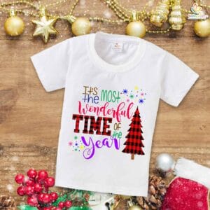 Babywish Christmas T-shirt My First Christmas T-shirt Most Wonderful Christmas of the Year