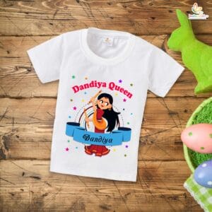 Babywish Baby Navratri T-shirt My First Dussehra Dandiya Queen