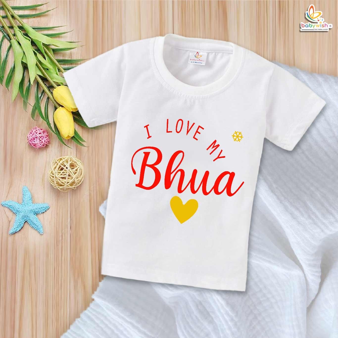 Babywish Bua T-shirt My Bua T-shirt I Love My Bua