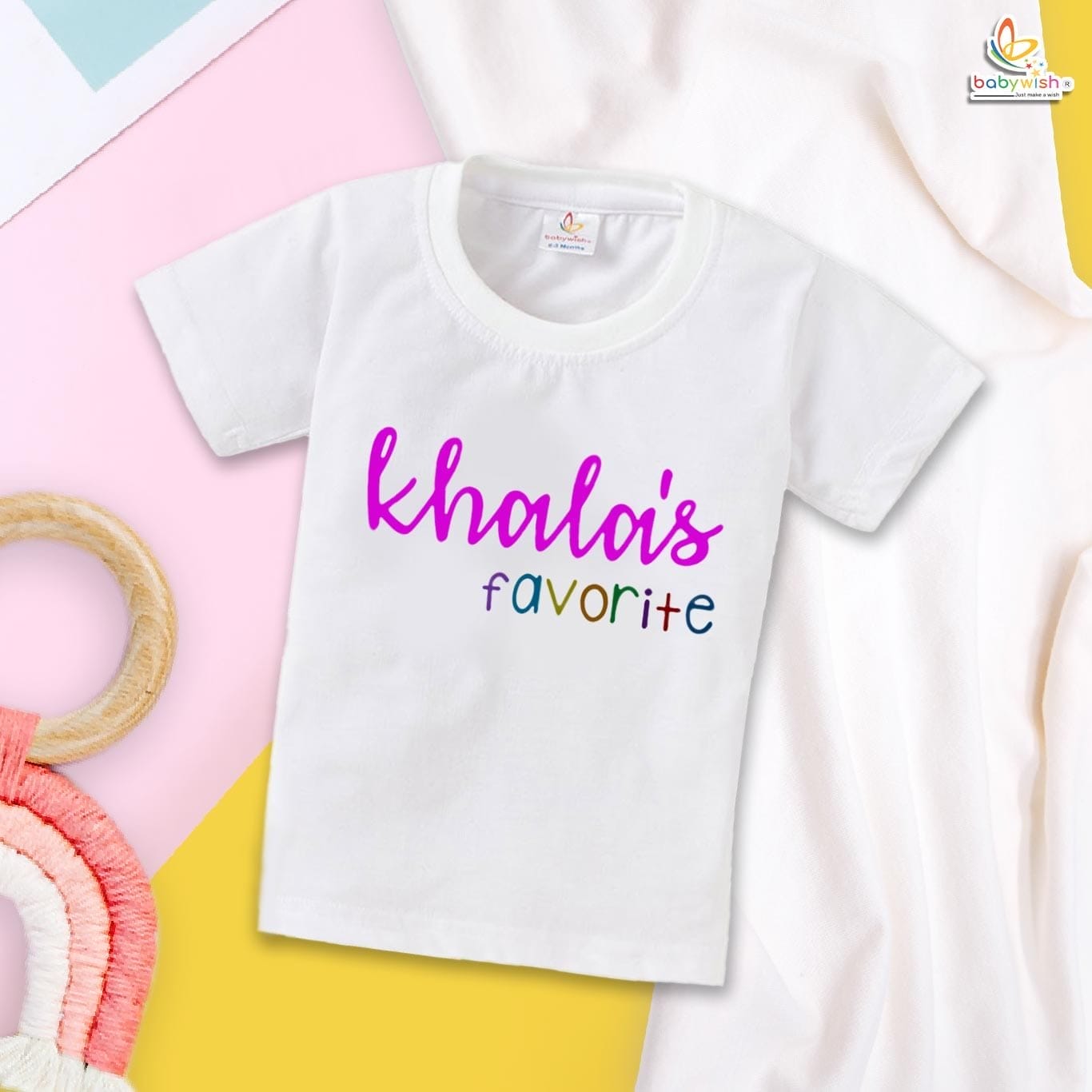 Babywish Bua T-shirt My Bua T-shirt Khala's Favorite