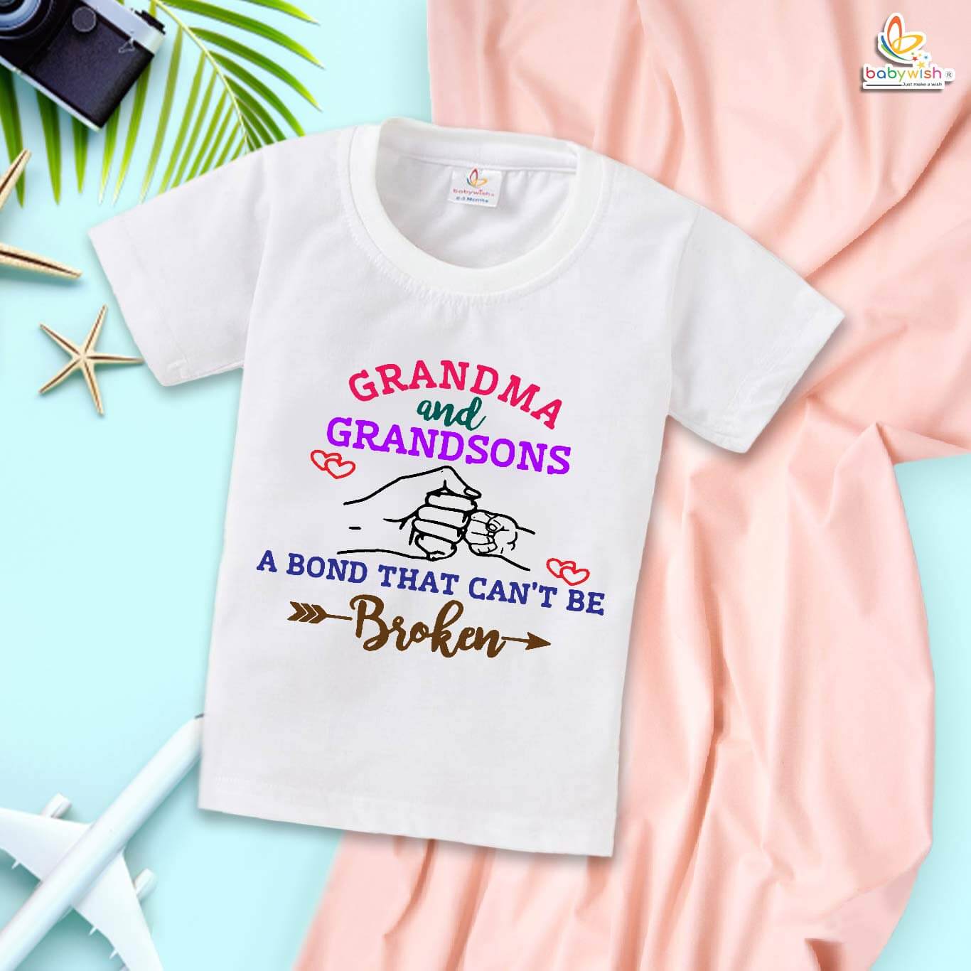 Babywish Grandmother T-shirt My Grandmother T-shirt GRANDMA AND GRANDSON