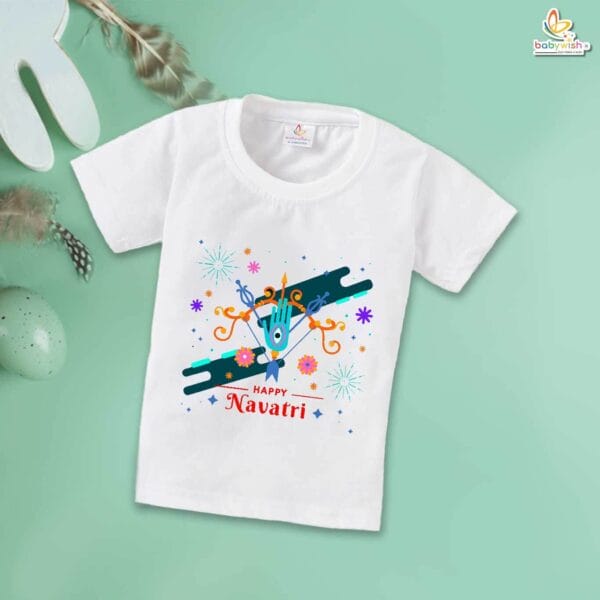 Babywish Baby Navratri T-shirt My First Dussehra Happy Navratri