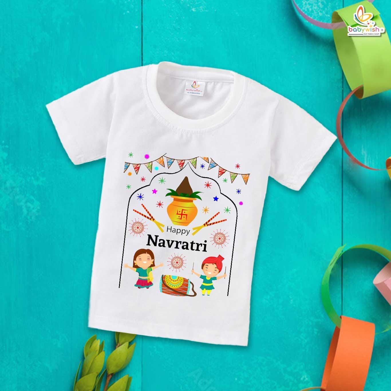 Babywish Baby Navratri T-shirt My First Dussehra Happy Navratri