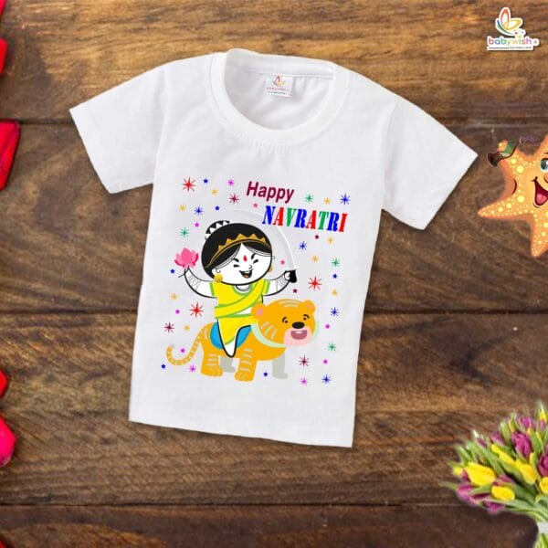 Babywish Baby Navratri T-shirt My First Dussehra Happy Navratri