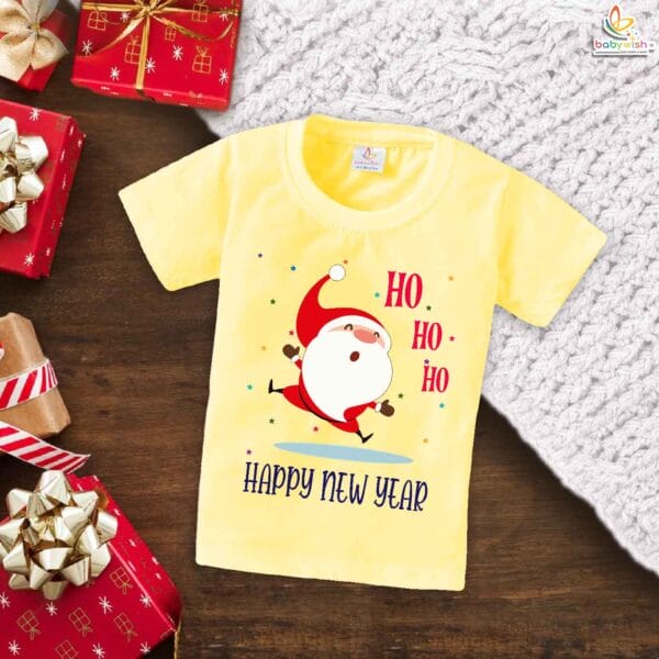Babywish New Year T-shirt My First New Year T-shirt Santa On Happy New Year - Image 2