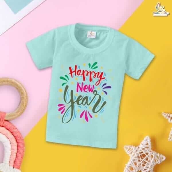 Babywish New Year T-shirt My First New Year T-shirt Happy New Year Universe Star Theme - Image 2