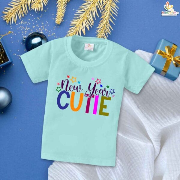 Babywish New Year T-shirt My First New Year T-shirt New Year Cutie Printed - Image 2