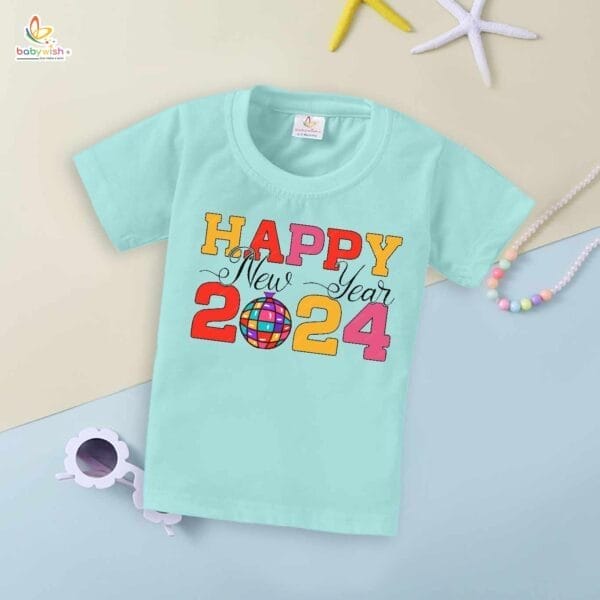 Babywish New Year T-shirt My First New Year T-shirt Happy New Rabbit Year 2024 - Image 2