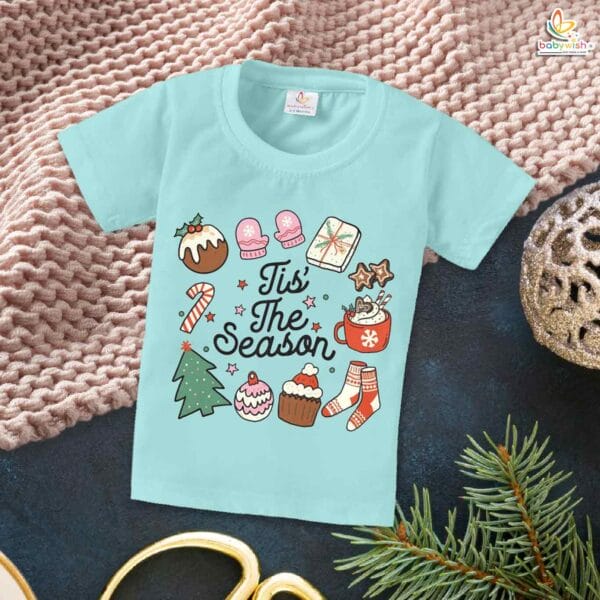 Babywish Christmas T-shirt My First Christmas T-shirt This is Christmas Season - Image 2