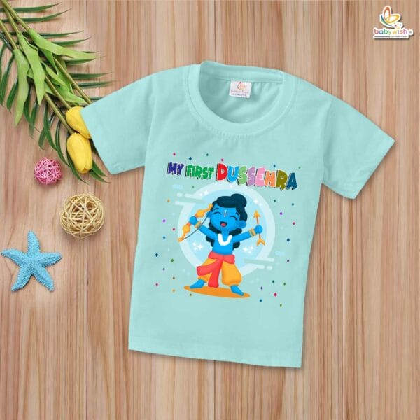 Babywish Baby Navratri T-shirt My First Dussehra My First Dussehra - Image 2