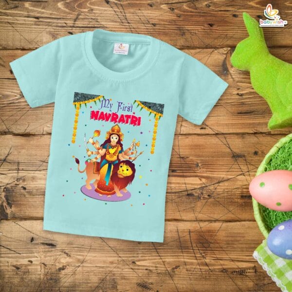 Babywish Baby Navratri T-shirt My First Dussehra My First Navratri - Image 2