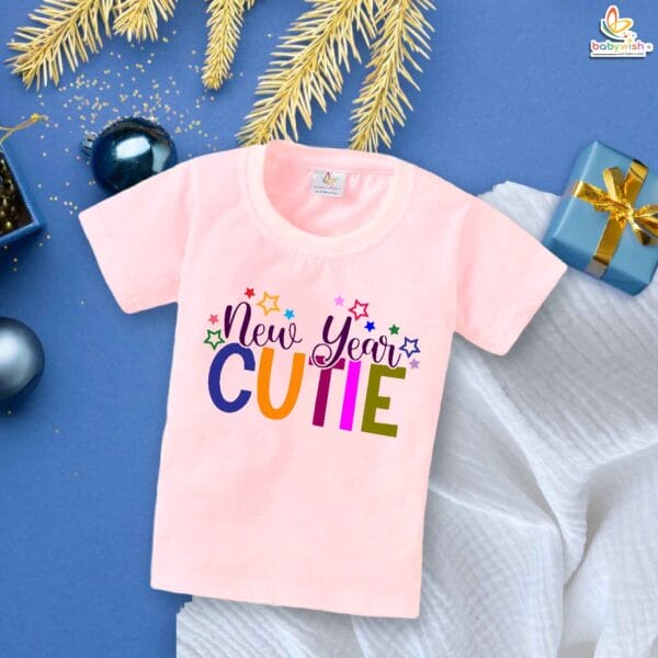 Babywish New Year T-shirt My First New Year T-shirt New Year Cutie Printed - Image 3