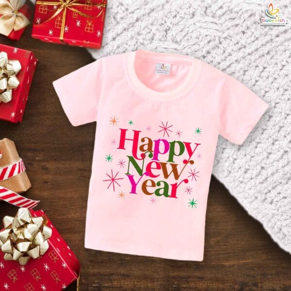 Babywish New Year T-shirt My First New Year T-shirt Happy New Year to All - Image 3