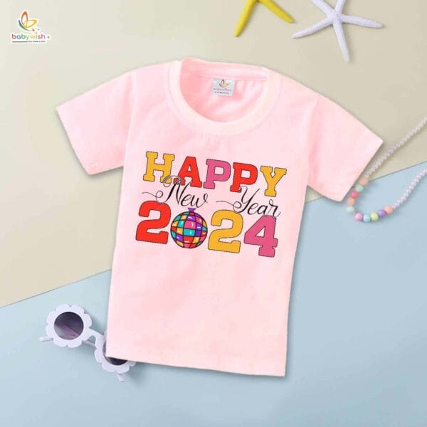 Babywish New Year T-shirt My First New Year T-shirt Happy New Rabbit Year 2024 - Image 3