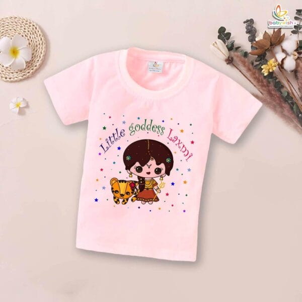 Babywish Baby Navratri T-shirt My First Dussehra Little Goddess - Image 3