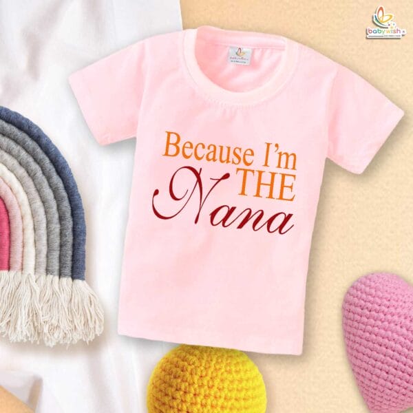 I’m the Nana (Grandpa) – Fun & Stylish Grandpa T-shirt | Perfect Gift for Grandfathers | Babywish - Image 3