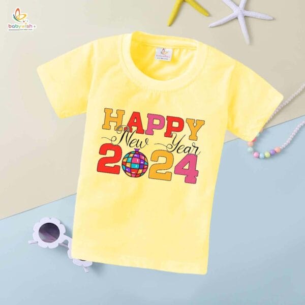 Babywish New Year T-shirt My First New Year T-shirt Happy New Rabbit Year 2024 - Image 4